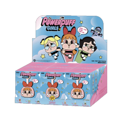 CRYBABY × Powerpuff Girls Series-Vinyl Face Keychain Pendant Plush Blind Box