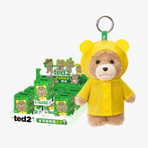 Ted2 Teddy Bear Action Plush Keychain Pendant