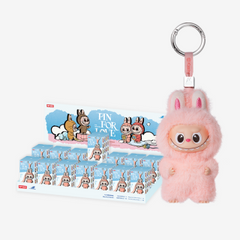 THE MONSTERS Labubu Version 4 Pin for Love Series-Vinyl Plush Pendant Blind Box (A-M)&(N-Z)