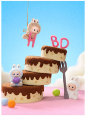 THE MONSTERS Labubu Version 4 Pin for Love Series-Vinyl Plush Pendant Blind Box (A-M)&(N-Z)