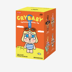 CRYBABY Vacation Mode On Series-Vinyl Plush Keychain Pendant Blind Box(confirmed/full set/random)