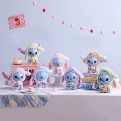 MINISO X Disney: Stitch "Eat Something Before Sleep" Series Plush Keychain Blind Box