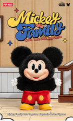 Mickey Family Cute Together Keychain Pendant Series Figures