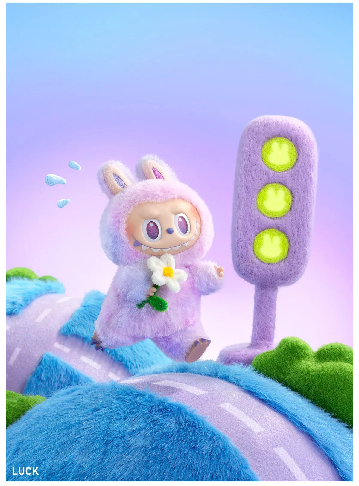 THE MONSTERS Labubu Version 3 Big into Energy Series-Vinyl Plush Pendant Blind Box