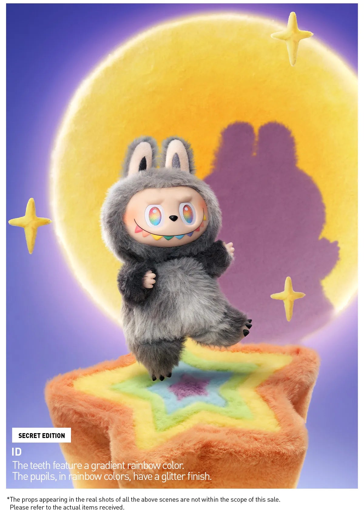 THE MONSTERS Labubu Version 3 Big into Energy Series-Vinyl Plush Pendant Blind Box