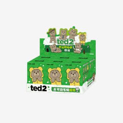 Ted2 Teddy Bear Action Plush Keychain Pendant