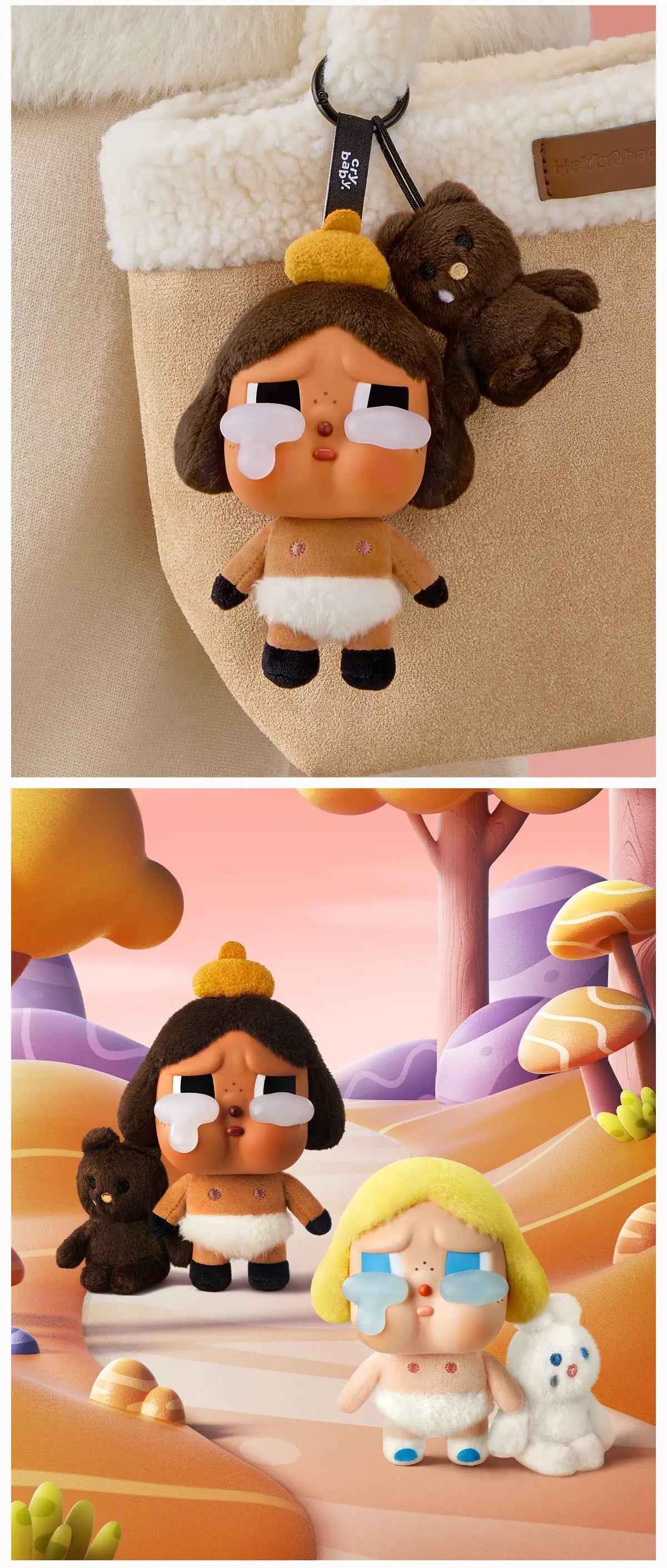 CRYBABY Crying Again Series-Vinyl Face Plush Blind Box