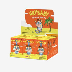CRYBABY Vacation Mode On Series-Vinyl Plush Keychain Pendant Blind Box(confirmed/full set/random)